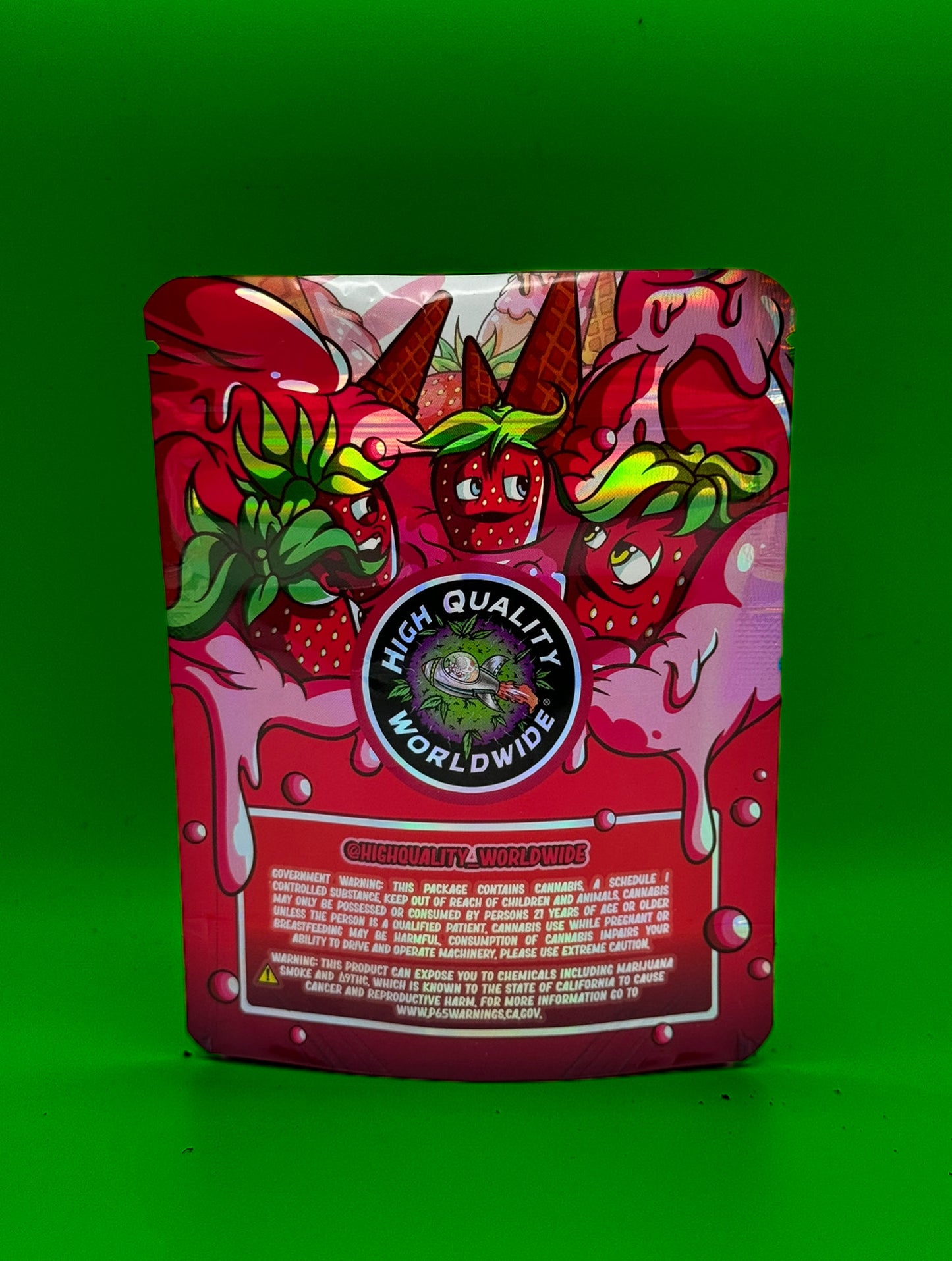 High Quality WorldWide - Pink Strawberry Gelato 3.5g
