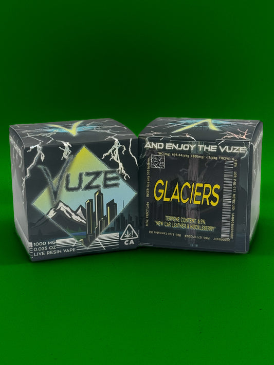 Vuze Extracts - Glaciers 1g Vape Cart