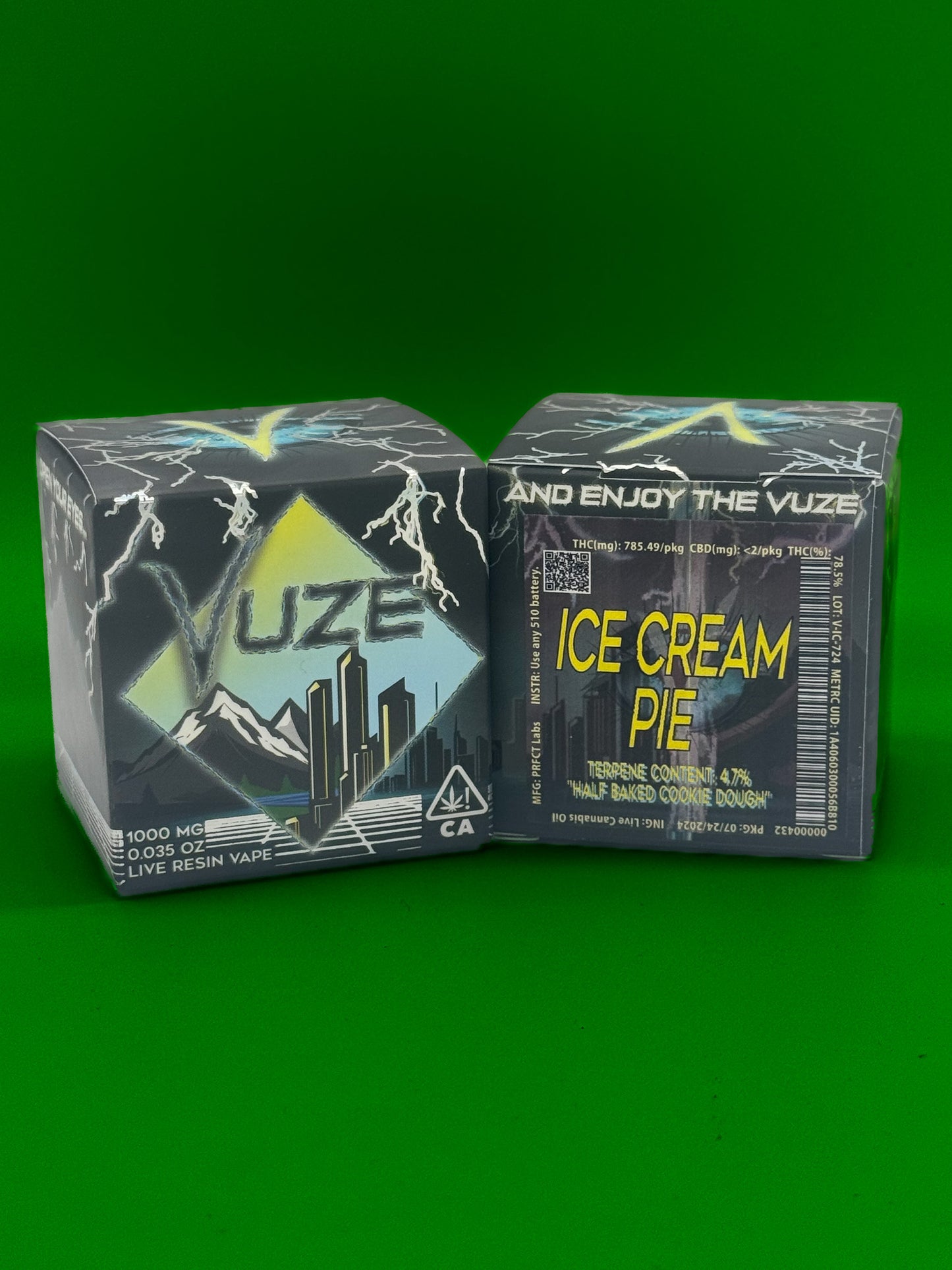 Vuze Extracts - Ice Cream Pie 1g Vape Cart