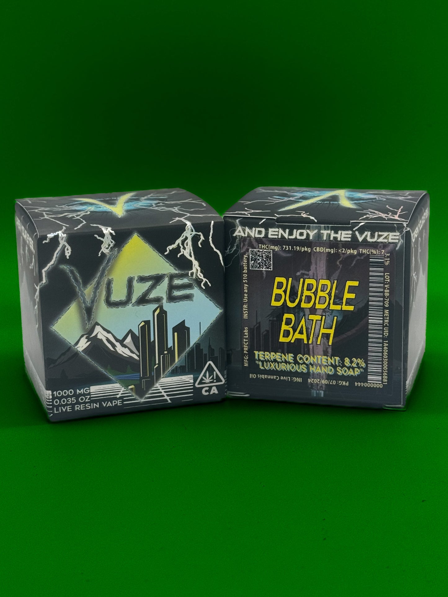 Vuze Extracts - Bubble Bath 1g Vape Cart